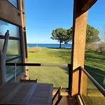 Lucia, Avec Piscine , Vue Et Pied Dans L'eau , Moriani-plage * 산타 루치아 디 모리아니