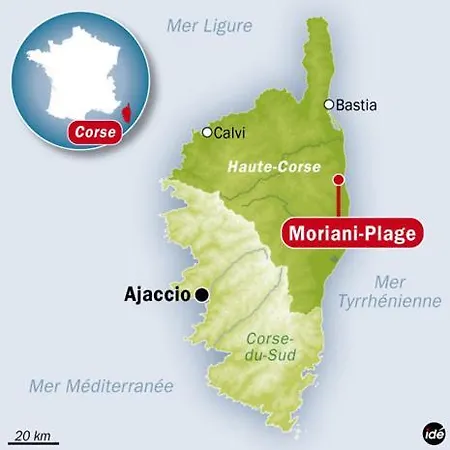 Lucia, Avec Piscine , Vue Et Pied Dans L'eau , Moriani-plage * Santa-Lucia-di-Moriani