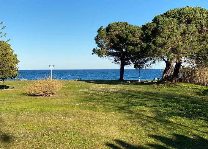 Lucia, Avec Piscine , Vue Et Pied Dans L'eau , Moriani-plage Апартаменты *