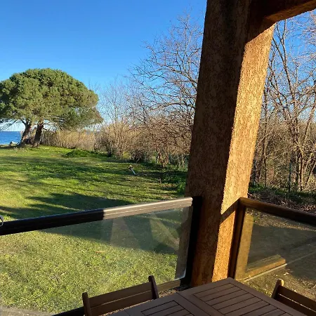Apartment Lucia, Avec Piscine , Vue Et Pied Dans L'eau , Moriani-plage